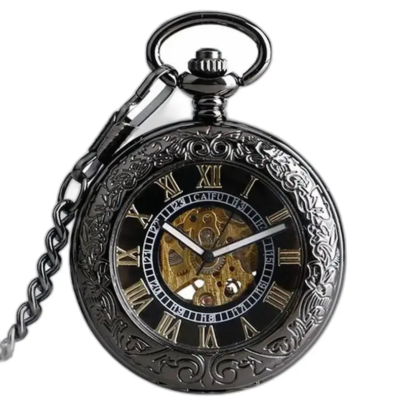 Automatische Taschenuhr mit Vintage-Charme