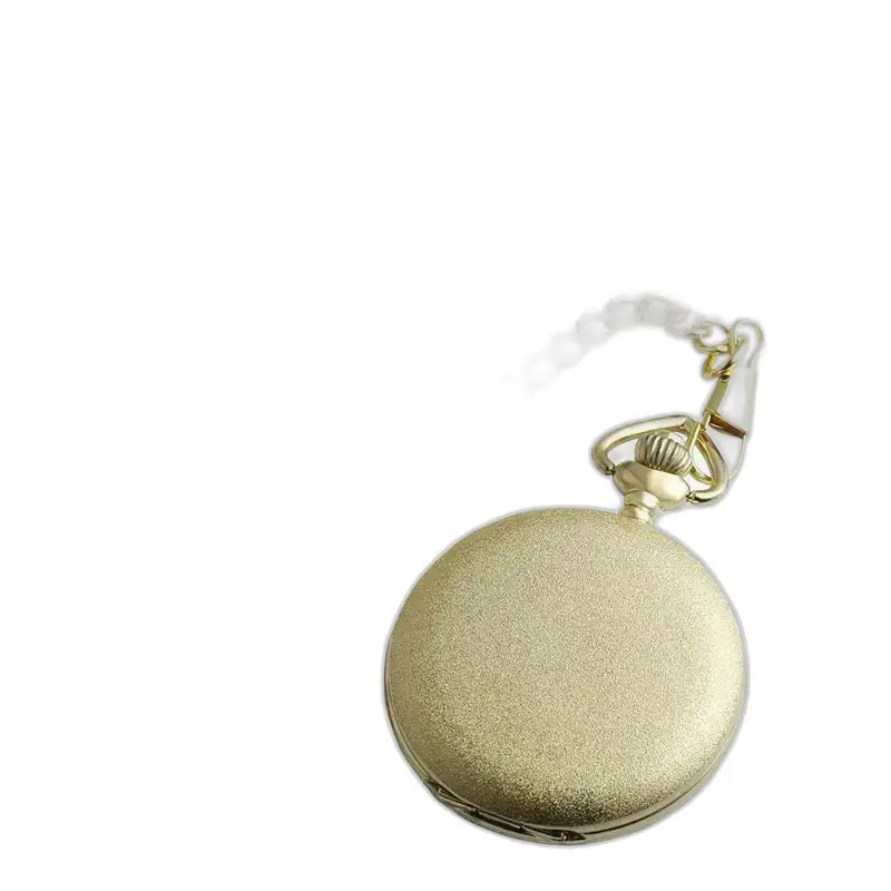 Luxuriöse mechanische Taschenuhr aus Gold vereint Eleganz und raffiniertes mechanisches Uhrwerk