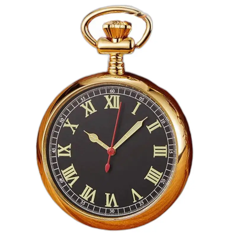 Luxuriöse Beauty-Damentaschenuhr mit einem mit römischen Ziffern verzierten Zifferblatt