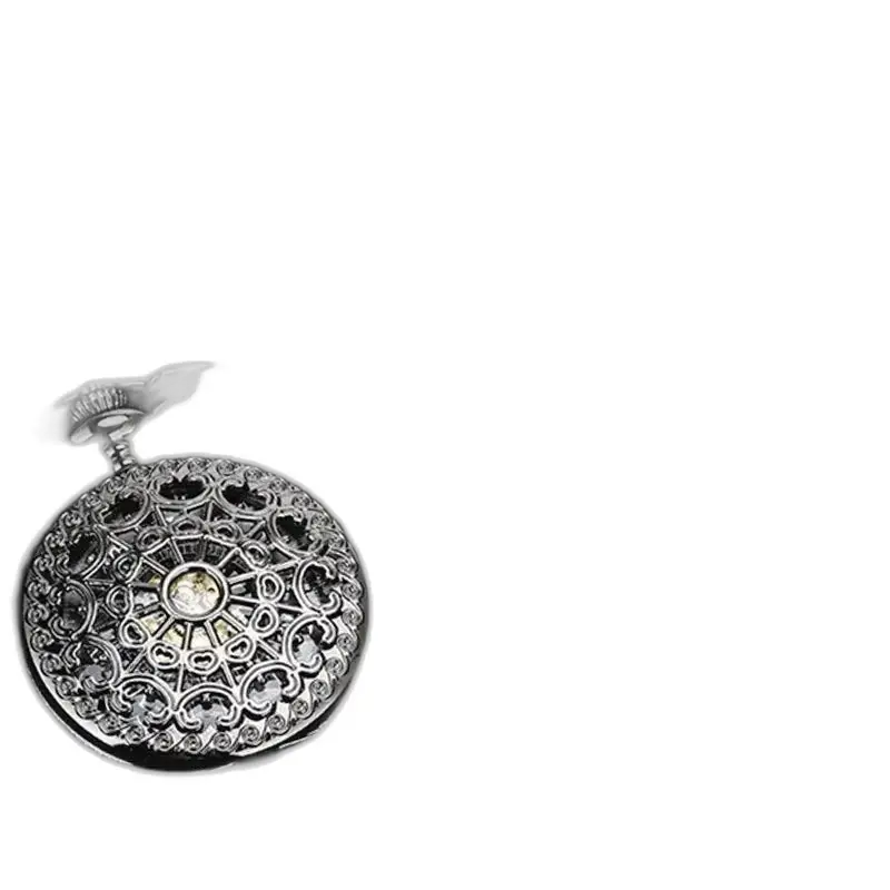 Mechanische Luxus-Taschenuhr im Steampunk-Stil mit verziertem mechanischem Uhrwerk