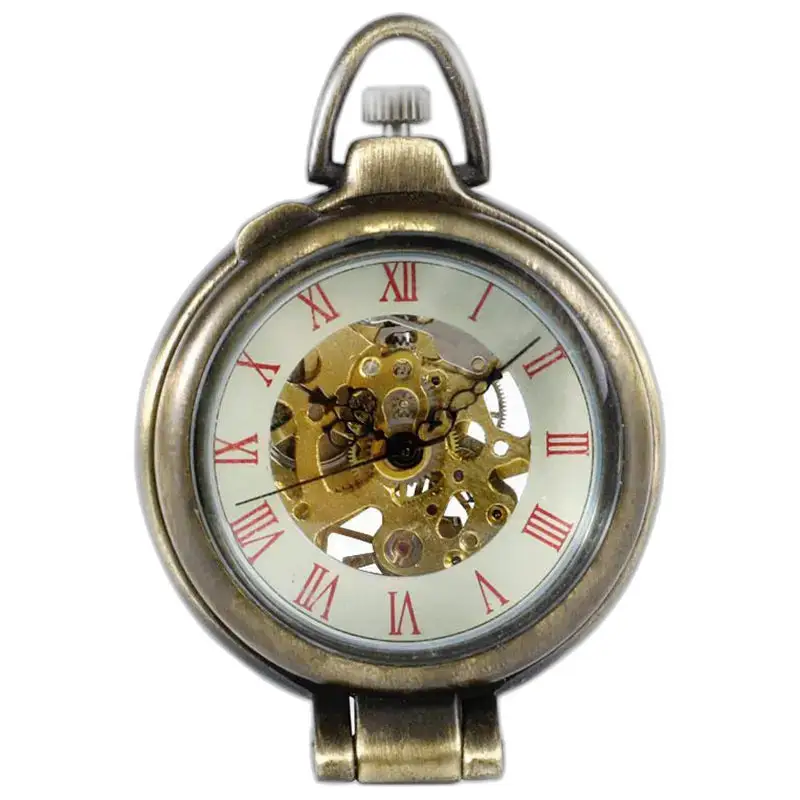 Vintage Luxus mechanische Taschenuhr mit antikem Stil und elegantem Design
