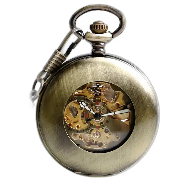 Antike Vintage-Taschenuhr für Damen und Herren, elegante antike Taschenuhr