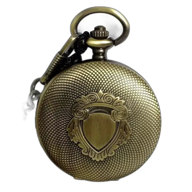 Automatische Vintage-Herrentaschenuhr im eleganten antiken Stil